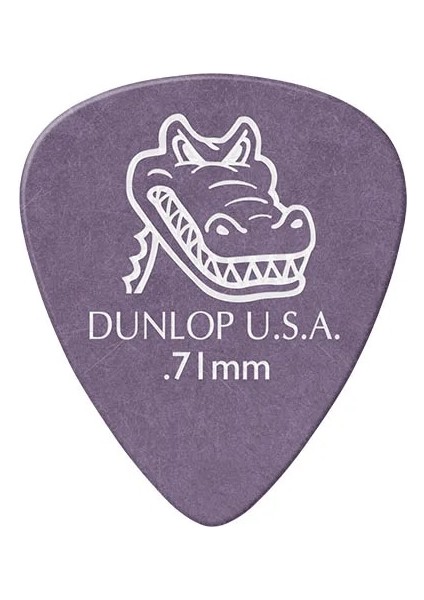 0,71 mm Stili 1 Adet Dunlop Gator Grip Gitar Seçimi Plectrum Arabulucu Eski Gitar Parçaları Aksesuarları Gitar Seçtikleri (Yurt Dışından)