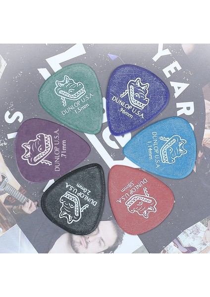 0,71 mm Stili 1 Adet Dunlop Gator Grip Gitar Seçimi Plectrum Arabulucu Eski Gitar Parçaları Aksesuarları Gitar Seçtikleri (Yurt Dışından) fırsatları