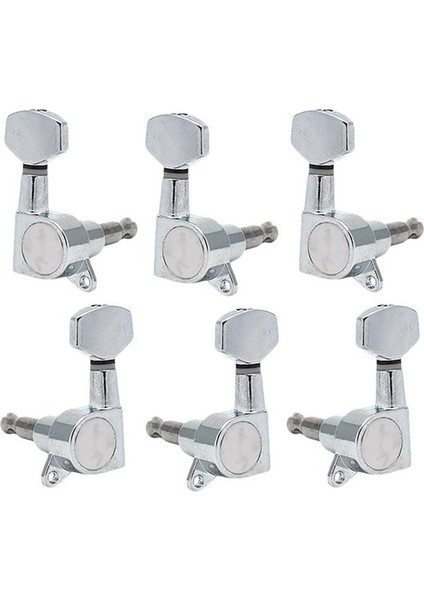 Kırmızı Stil Gitar Mühürlü Küçük Peg Tuning Pegs Akustik Elektro Gitar Gitar Parçaları Için Tuner Makine Kafaları (Yurt Dışından)