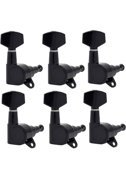Kırmızı Stil Gitar Mühürlü Küçük Peg Tuning Pegs Akustik Elektro Gitar Gitar Parçaları Için Tuner Makine Kafaları (Yurt Dışından)