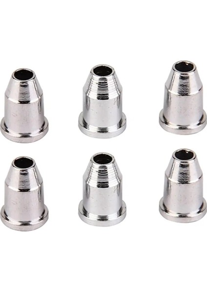 Gümüş Tarzı Gitar Için 1 Set 6 Krom Dize Yüksük Burçlar (Yurt Dışından)