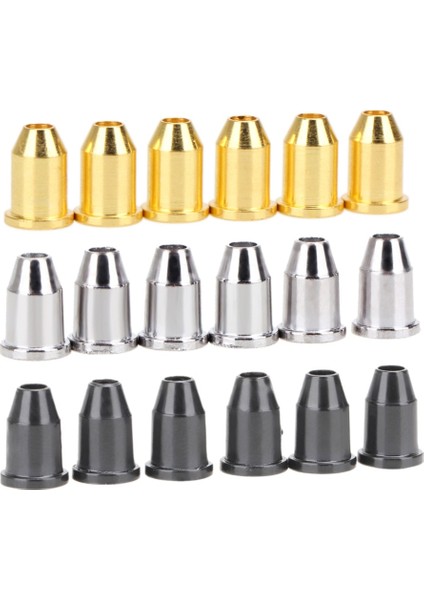 Gümüş Tarzı Gitar Için 1 Set 6 Krom Dize Yüksük Burçlar (Yurt Dışından) fiyatları