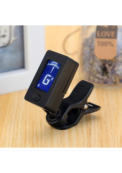 Jt-02 Nötr Stil Halk Akustik Gitar Tuner Keman Ukulele Bas Elektronik Tuning Tuner Yaylı Enstrüman Aksesuarları Gitar Bas Tuner (Yurt Dışından)