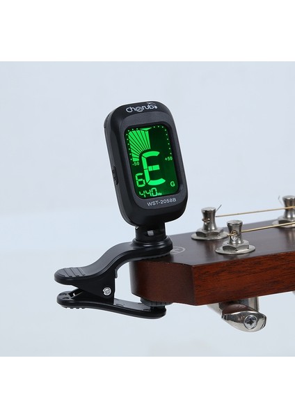Jt-02 Nötr Stil Halk Akustik Gitar Tuner Keman Ukulele Bas Elektronik Tuning Tuner Yaylı Enstrüman Aksesuarları Gitar Bas Tuner (Yurt Dışından)