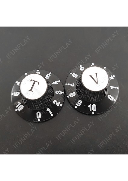 1ton 1VOLUME Stili Alüminyum Gitar Ton ve Ses Hız Kontrol Düğmeleri GB Lp Sg Elektro Gitar Için Gümüş Gümüş Silindir Şapka Bell (Yurt Dışından)