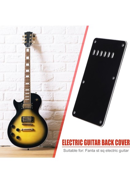 Kumral Tarzı 6 Delik Elektro Gitar Tremolo Boşluk Kapak Arka Plaka Fender St Sq Şerit Arka Kapak Elektro Gitar Parçası Aksesuarları (Yurt Dışından) fiyatları