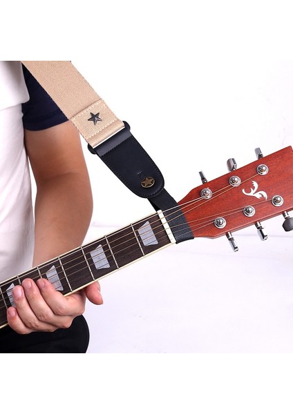 Siyah Stil Gitar Boyun Askısı Gitar Askısı Deri Baş Kemer Tutucu Düğmesi Güvenli Kilit Ukulele Bas Halk Akustik Elektro Gitar Aksesuarları (Yurt Dışından) modelleri