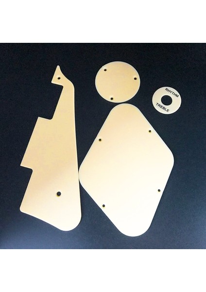 C-Beyaz Tarzı Lp Elektro Gitar Pickguard Plakası Pickguard Boşluk Anahtarı Kapakları GB Lp Electric Guitarra Için Pikap Seçici Plakası (Yurt Dışından) fırsatları