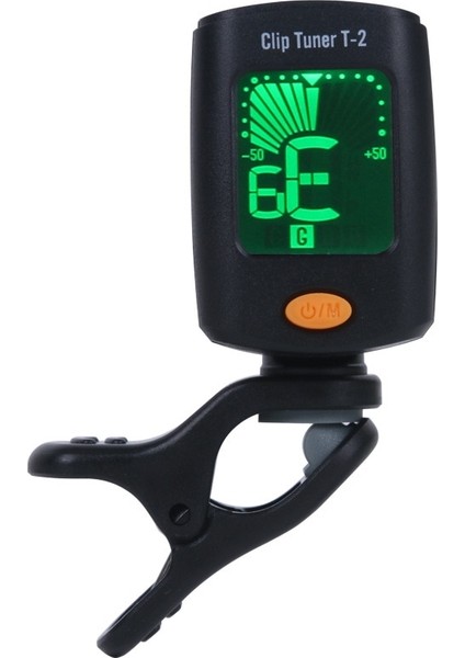 T-2 Tarzı Halk Akustik Gitar Tuner Keman Ukulele Bas Elektronik Tuning Tuner Yaylı Enstrüman Aksesuarları Gitar Bas Tuner (Yurt Dışından)
