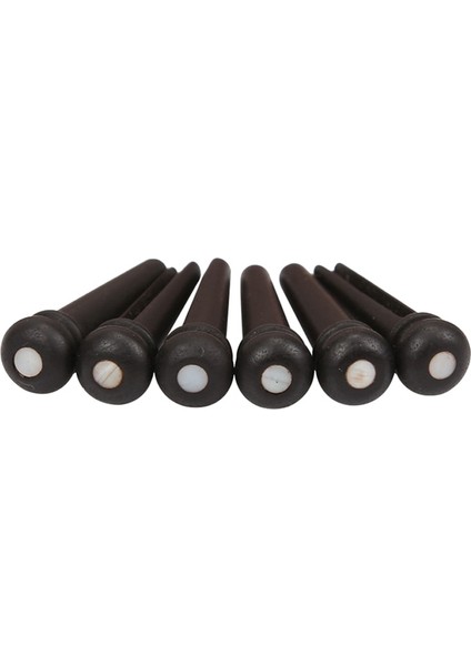 Cocobolo Ahşap 3 Tarzı 6 Adet Gerçek Kemik Akustik Gitar Köprü Ure Kemik Abanoz Köprü Pin Halk Gitar Için Pirinç Daire ile Yedek Aksesuarlar (Yurt Dışından)