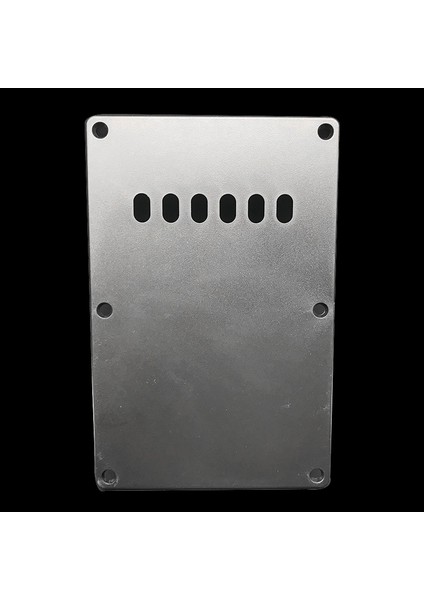 Siyah Stil Abs 6 Delik Gitar Tremolo Boşluk Kapağı Arka Plaka St Elektro Gitar Parçası Aksesuarları Için Standart Gitar Değiştirme (Yurt Dışından)
