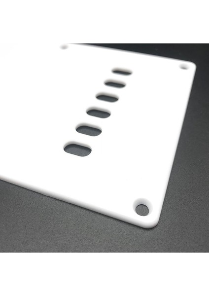 Siyah Stil Abs 6 Delik Gitar Tremolo Boşluk Kapağı Arka Plaka St Elektro Gitar Parçası Aksesuarları Için Standart Gitar Değiştirme (Yurt Dışından) modelleri