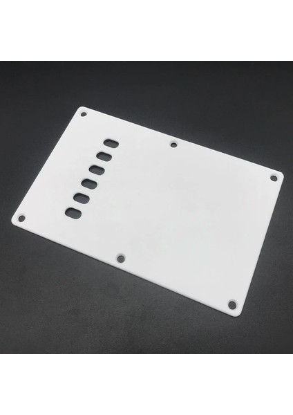 Siyah Stil Abs 6 Delik Gitar Tremolo Boşluk Kapağı Arka Plaka St Elektro Gitar Parçası Aksesuarları Için Standart Gitar Değiştirme (Yurt Dışından) fırsatları