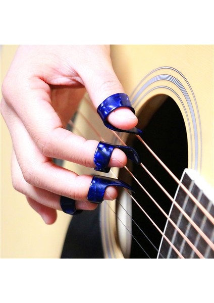 1 Adet-Başparmak-Beyaz Tarzı Başparmak Parmak Gitar Seçtikleri Selüloit Aracı Gitar Plectrums Seçtikleri Bas Akustik Gitar Elektro Gitar Aksesuarları (Yurt Dışından)