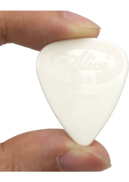 1.20MM Beyaz Stil Alice Akustik Elektro Gitar Bak Naylon Arabulucu Kalınlık Renk Siyah Beyaz (Yurt Dışından) modelleri