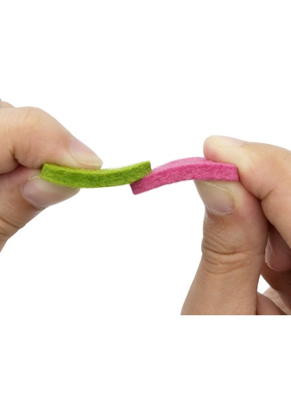 Koyu Pembe Tarzı Slozz Ukulele Seçimi Renkli Yumuşak Keçe Plectrum Arabulucu Ukulele Aksesuarları Konser Soprano Tenor Için (Yurt Dışından) fırsatları