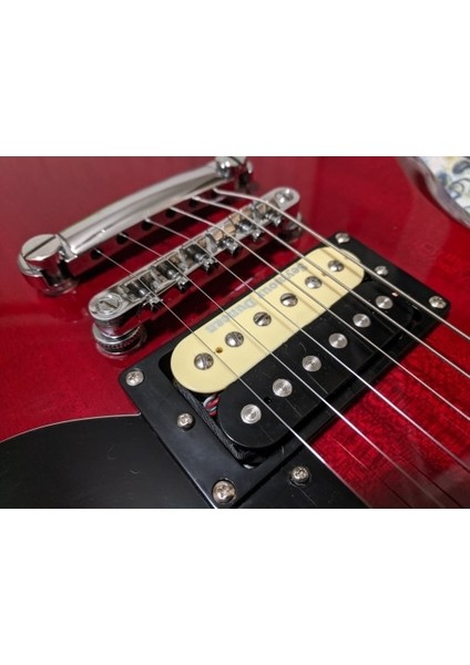 Mavi Stil Yeni SH1N Sh4 Elektro Gitar Manyetikleri Humbucker Pikap Demeti Kaynak Zebra Siyah 1 Takım (Yurt Dışından)