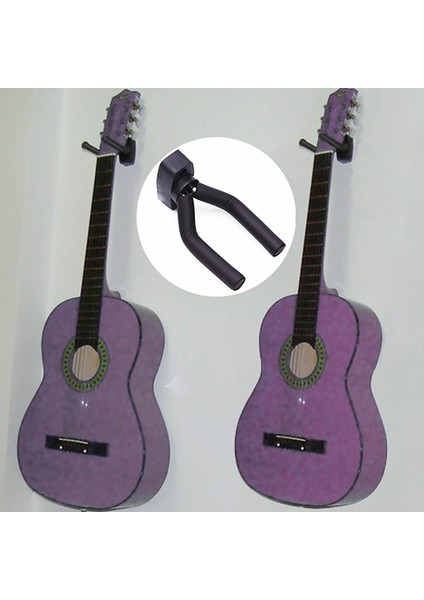 Siyah Stil Duvara Montaj Gitar Askı Kancası Kaymaz Tutucu Akustik Gitar Ukulele Keman Bas Gitar Enstrüman Aksesuarları Için Standı (Yurt Dışından) fiyatları