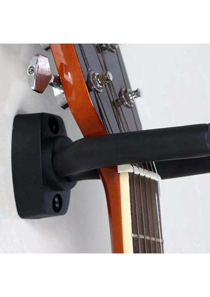 Siyah Stil Duvara Montaj Gitar Askı Kancası Kaymaz Tutucu Akustik Gitar Ukulele Keman Bas Gitar Enstrüman Aksesuarları Için Standı (Yurt Dışından) fırsatları