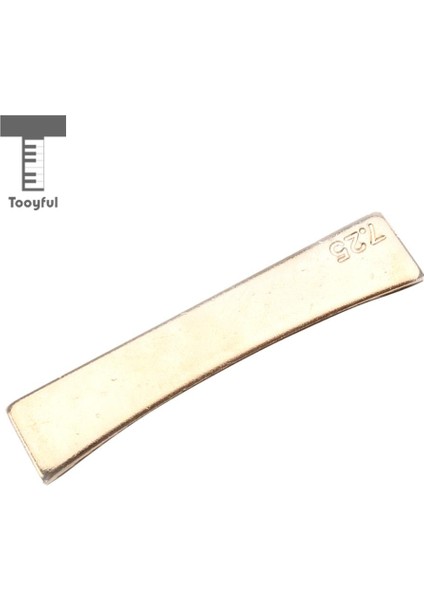 No.1 Tarzı Gitarist Luthier Aracı Için Altın Gitar Yarıçapı Klavye Perde Basın Caul Ekle (Yurt Dışından) fiyatları