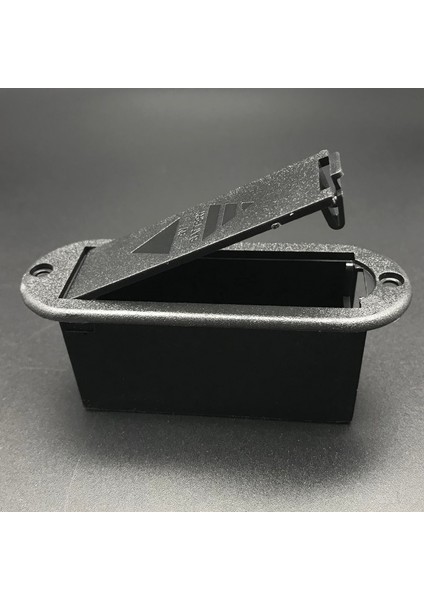 Sadece Kutu Stili Gitar Bas Aktif Pikap 9V Volt Pil Kapağı Kutusu Kasa Tutucu Abs Adaptör Kablosu ile Guitarra Aksesuarları (Yurt Dışından)