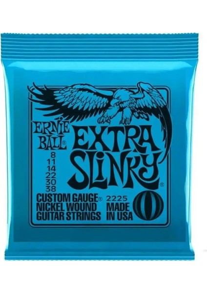 1 Adet 2225 Tarzı Ernie Ball Elektro Gitar Telleri Gerçek Heavy Metal Rock Gitar Aksesuarını Çal (Yurt Dışından)