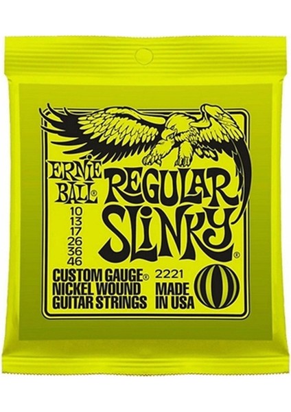 1 Adet 2225 Tarzı Ernie Ball Elektro Gitar Telleri Gerçek Heavy Metal Rock Gitar Aksesuarını Çal (Yurt Dışından) fırsatları