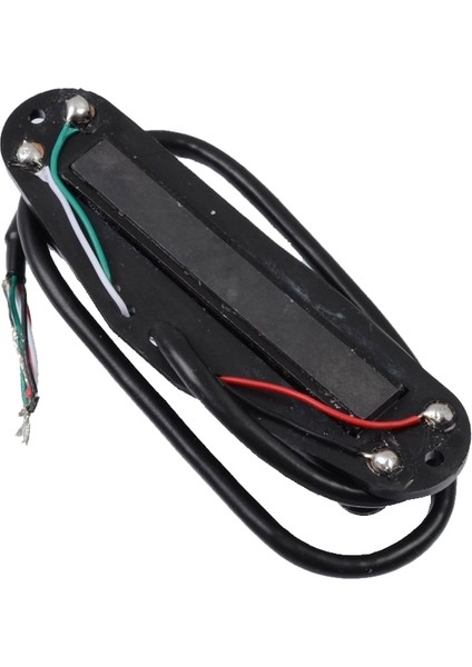 Gümüş Stil ile Fildişi Çift Bobinli Humbucker Pikap Elektro Gitar Için Hassas Tepki ve Net Ton Tek Manyetik (Yurt Dışından) indirimleri