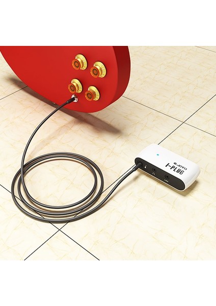 Beyaz Stil Taşınabilir Elektro Gitar Mini Kulaklık Amplifikatör iPhone Samsung Androidwindow Için Dahili Overdrive Etkisi (Yurt Dışından) modelleri