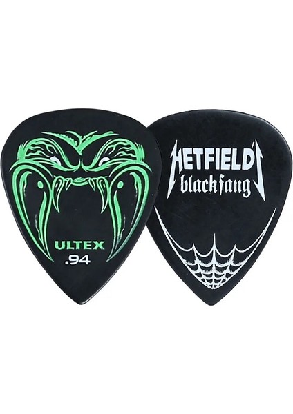 0.94MM 1 Parça Tarzı 1 Adet Gitar Seçtikleri Dunlop James Hetfield Signature Black Fang Picks Plectrum Mediator Ultex Malzemeden Üretilmiştir Gitar Parçaları Seçtikleri (Yurt Dışından)