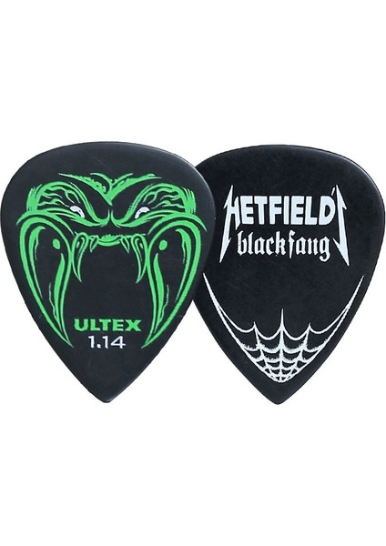 0.94MM 1 Parça Tarzı 1 Adet Gitar Seçtikleri Dunlop James Hetfield Signature Black Fang Picks Plectrum Mediator Ultex Malzemeden Üretilmiştir Gitar Parçaları Seçtikleri (Yurt Dışından)