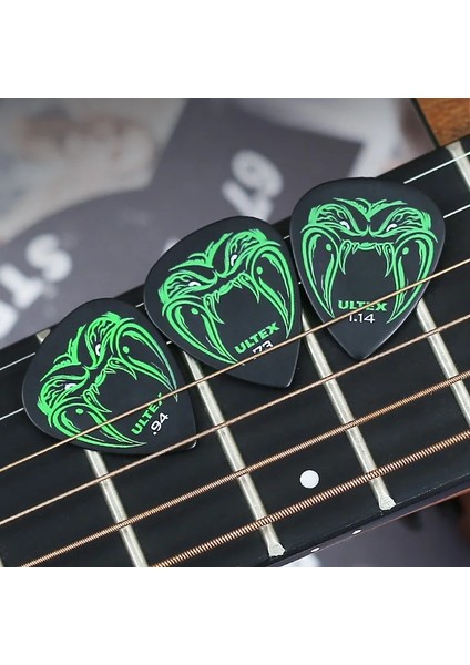 0.94MM 1 Parça Tarzı 1 Adet Gitar Seçtikleri Dunlop James Hetfield Signature Black Fang Picks Plectrum Mediator Ultex Malzemeden Üretilmiştir Gitar Parçaları Seçtikleri (Yurt Dışından)