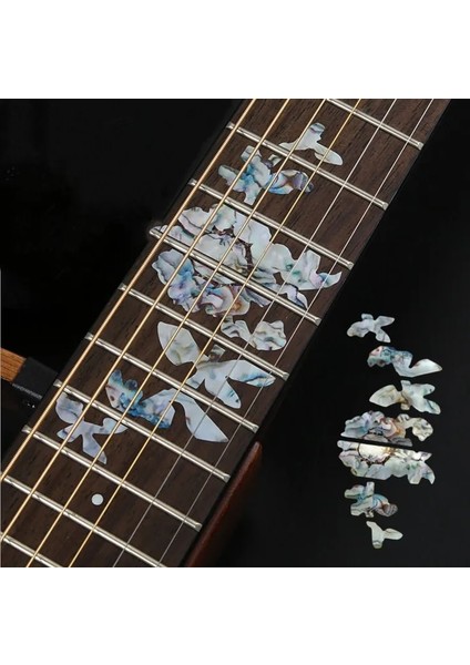 No.5 Tarzı 16 Stilleri Çapraz Kakma Çıkartmaları Klavye Çıkartmaları Ukulele Gitar Aksesuarları Elektro Akustik Gitar Bas Ultra Ince Etiket (Yurt Dışından)