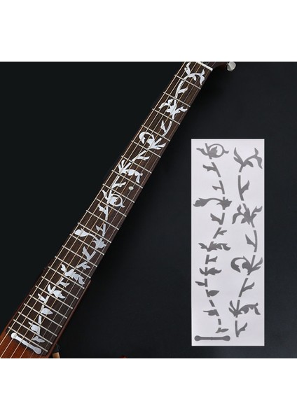 No.5 Tarzı 16 Stilleri Çapraz Kakma Çıkartmaları Klavye Çıkartmaları Ukulele Gitar Aksesuarları Elektro Akustik Gitar Bas Ultra Ince Etiket (Yurt Dışından)