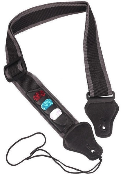 1 Askı 30 Karışık Seçim Stili 3 Gitar Seçtikleri ile Ayarlanabilir Elektro Gitar Askı Tutucular Pu Deri Akustik Gitar Bas Askı Kemer Aksesuarları Uçları Gyh (Yurt Dışından) modelleri