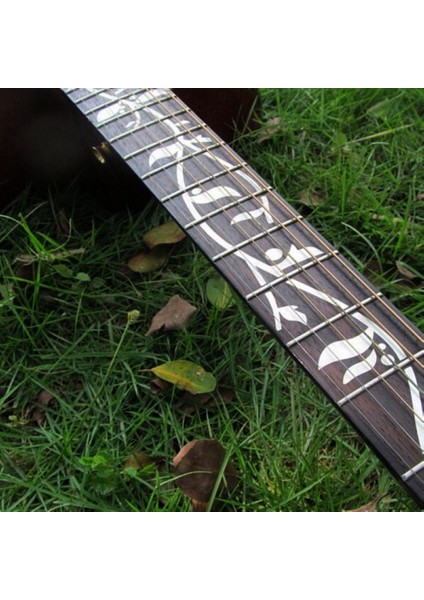 No.9 Tarzı Klavye Etiketi Ultra Ince Etiketler Çapraz Kakma Çıkartmaları Elektro Gitar Parçaları Müzik Enstrümanı Süslemeleri Guitarra Aksesuarları (Yurt Dışından) fırsatları