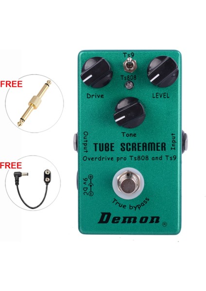Tube Overdrıve Style Demonfx TS808 Ts9 Iki Bir Tüpte Screamer Overdrive Pro Vintage Elektro Gitar Efekt Pedalı (Yurt Dışından) fiyatları