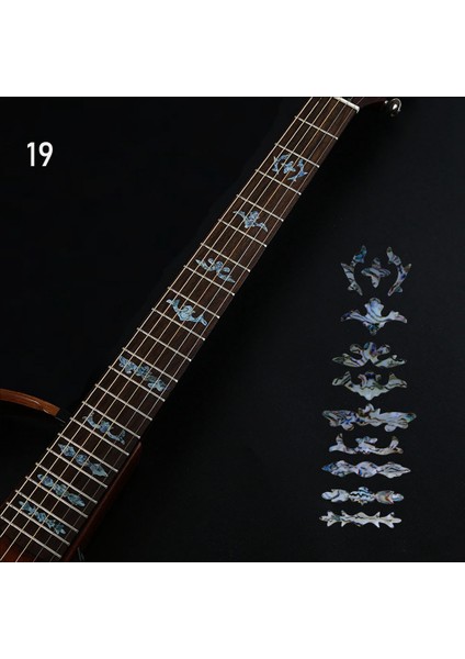 No.19 Tarzı 1 Adet Klavye Sticker Gitar Bas Ultra Ince Çıkartmalar Guitarra Güzel Müzik Enstrümanı Süslemeleri Elektro Gitar Parçaları (Yurt Dışından) fiyatları