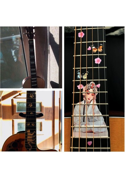 No.19 Tarzı 1 Adet Klavye Sticker Gitar Bas Ultra Ince Çıkartmalar Guitarra Güzel Müzik Enstrümanı Süslemeleri Elektro Gitar Parçaları (Yurt Dışından) modelleri
