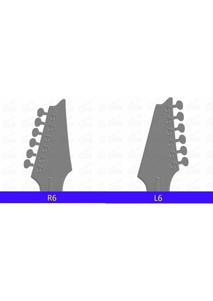 Silver 3R3L Style 1 Takım 6 Sıralı Vidasız Kilitleme Elektro Gitar Makinesi Kafaları Akort Aletleri Kilit Dize Ayar Mandalları Krom Gümüş (Yurt Dışından) indirimleri
