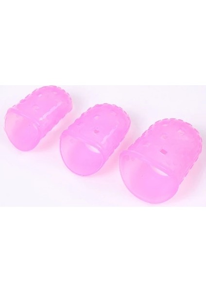 Pembes Tarzı Et Gitar Silikon Parmak Ucu Koruyucu Jel Parmak Koruyucular Guitarra Telleri Parmak Koruyucular Başparmak Tırnak Koruyucu Kapak Sıcak (Yurt Dışından)