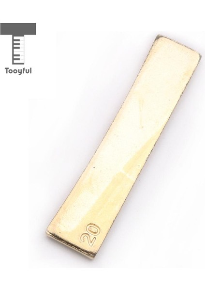 No.9 Tarzı Gitarist Luthier Aracı Için Altın Gitar Yarıçapı Klavye Perde Basın Caul Ekle (Yurt Dışından)