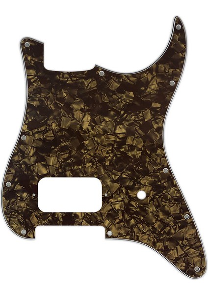 4ply Sarı Kaplumbağa Stili Pleroo Gitar Parçaları - Abd Meksika Fd Strat St Boş Pickguard Için Köprü Humbucker ile 11 Delik Abd Spec Strat (Yurt Dışından)