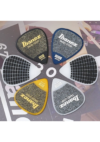 Standart Siyah 0,8 mm Stili Ibanez Grip Wizard Serisi Sand Grip Plectrum Elektro Akustik Gitar Seçimi, 1 Parça Japonya'da Üretilmiştir (Yurt Dışından) fırsatları