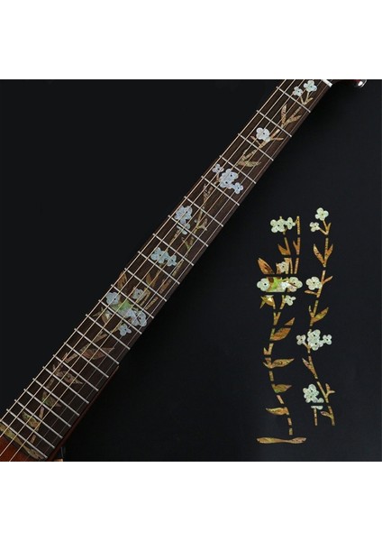 No.14 Tarzı 16 Stilleri Çapraz Kakma Çıkartmaları Klavye Çıkartmaları Ukulele Gitar Aksesuarları Elektro Akustik Gitar Bas Ultra Ince Etiket (Yurt Dışından) fırsatları