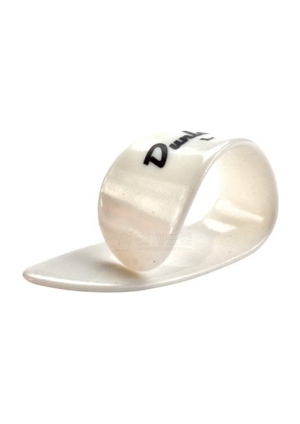 Kabuk L Tarzı Dunlop Beyaz Plastik Thumb Pick Plectrum Mediator (Yurt Dışından)