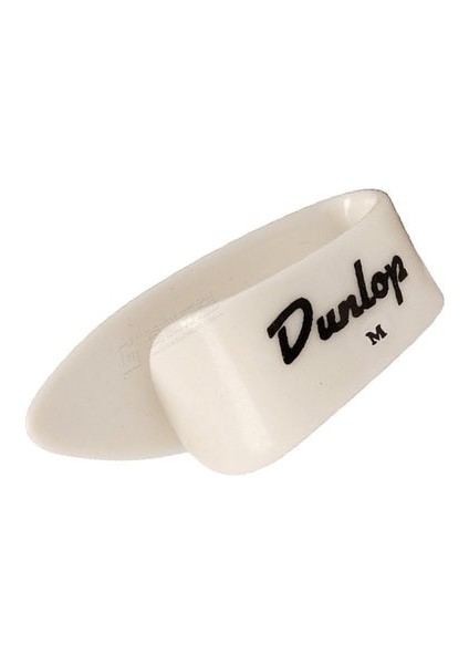 Kabuk L Tarzı Dunlop Beyaz Plastik Thumb Pick Plectrum Mediator (Yurt Dışından)