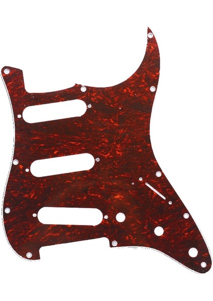 Siyah Stil Ly Elektro Gitar Pickguard Pick Guard Scratch Plate F Delik Stratocaster Strat St Sss Gitar Enstrüman Aksesuarları (Yurt Dışından) fırsatları