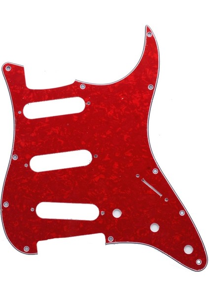 Siyah Stil Ly Elektro Gitar Pickguard Pick Guard Scratch Plate F Delik Stratocaster Strat St Sss Gitar Enstrüman Aksesuarları (Yurt Dışından) indirimleri