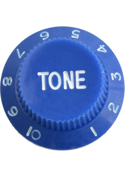 Derin Mavi T Düğme Stili Elektro Gitar Hız Kontrol Düğmeleri Çok Renkli Gitar Pot Düğmeleri Kapak Ton ve Ses Düğmesi Gitar Düğmesi 1 Adet (Yurt Dışından)
